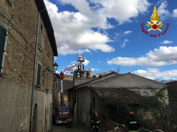 Vigili del Fuoco Calabria, impegnati ad Accumoli e Norcia