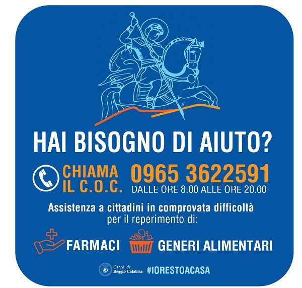 Comune di Reggio Calabria, attivo Centro Operativo Comunale