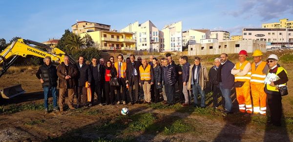 Comune di Reggio Calabria, consegnati i lavori del campo di Ciccarello