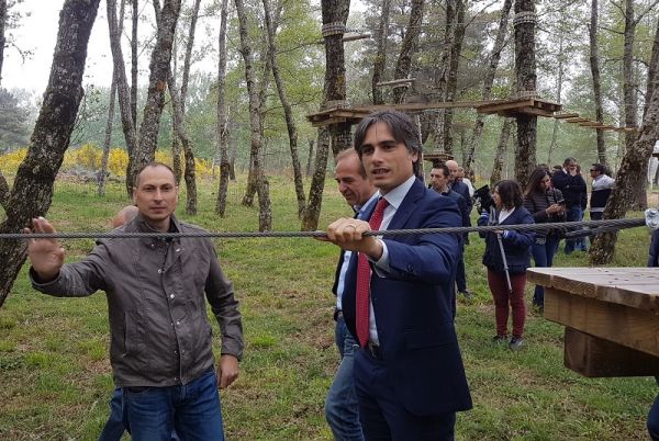 Comune di Reggio Calabria, consegnato Parco Avventura di Forge