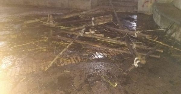 Comune di Reggio Calabria, incendio presepe a Catona