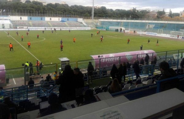 F. ANDRIA - REGGINA 0-0, partita brutta ma punto utile