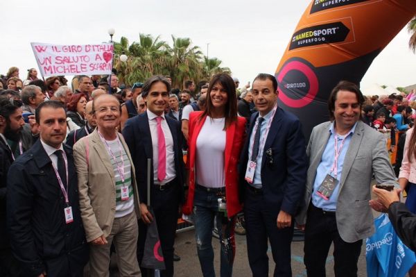 Giro d'Italia, partenza da Reggio
