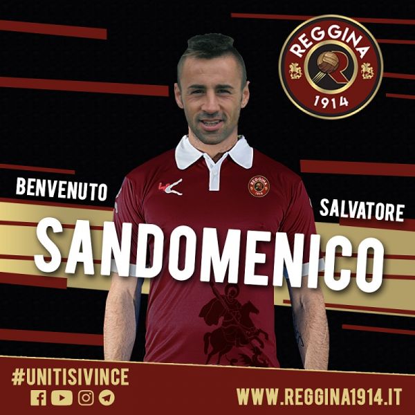 Reggina 1914, arriva Sandomenico