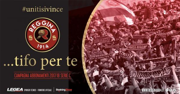 Reggina 1914: ecco la Campagna Abbonamenti 2017/2018