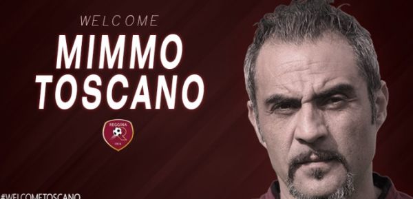 Reggina 1914, Toscano è il nuovo allenatore