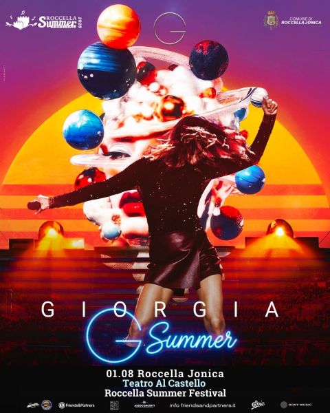 Roccella Summer Festival: tutto pronto per l’esibizione di Giorgia