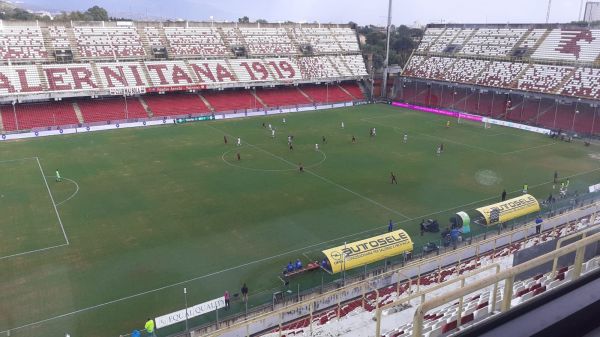 SALERNITANA - REGGINA 1-1: Menez illude gli amaranto, poi Casasola si inventa il pareggio