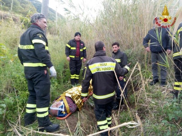 Vigili del Fuoco di Reggio Calabria, ritrovato anziano disperso