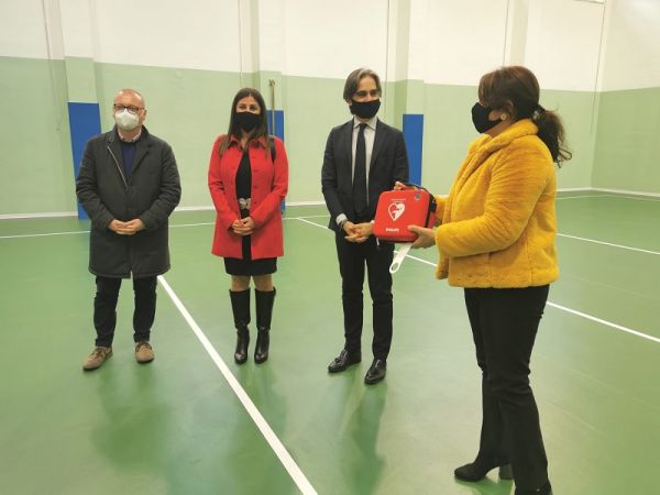 Bagnara Calabra, inaugurata palestra dell'istituto Fermi