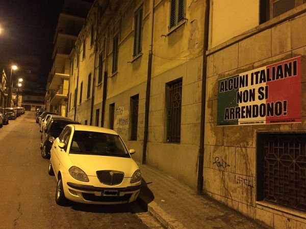 CasaPound Italia, no al centro accoglienza di Via Cappuccinelli