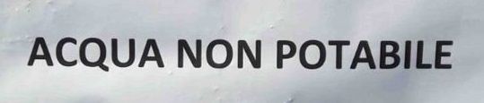 Comune di Reggio Calabria, acqua non potabile