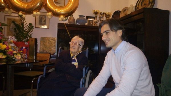 Comune di Reggio Calabria, Falcomatà ai cento anni della signora Anna