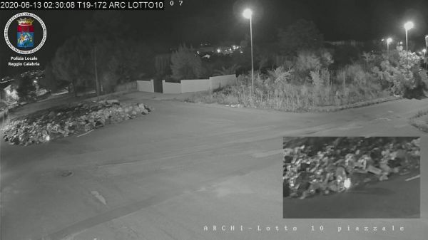 Comune di Reggio Calabria, Polizia Municipale denuncia piromane