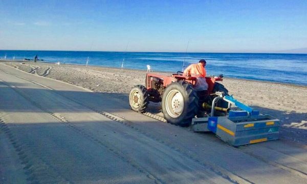 Comune di Reggio Calabria, pulizia spiagge