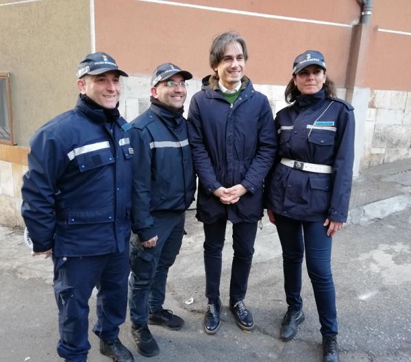 Comune di Reggio Calabria, Sindaco con stagionali Polizia Municipale