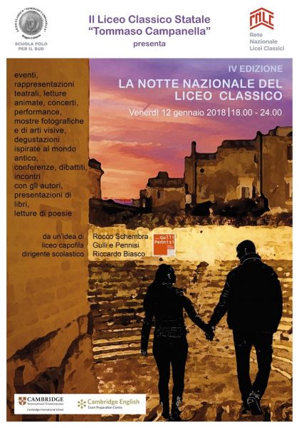 Liceo Classico Campanella, adesione alla Notte Nazionale del Liceo Classico