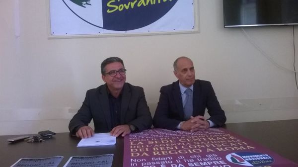 Movimento Sovranità Nazionale, crisi idrica e disfatta PD