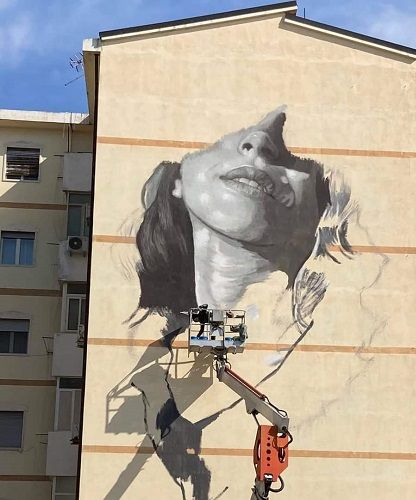 MSI-FT, a Reggio scandalo murales