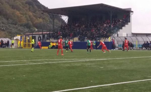 Palmese - Messina 1-1, partita combattuta