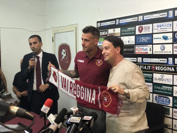 Reggina: Arrivato il transfer di German Denis