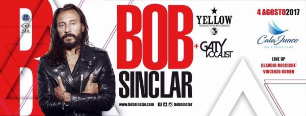 Reggio Calabria, al Calajunco Art & Beach Club BOB SINCLAR