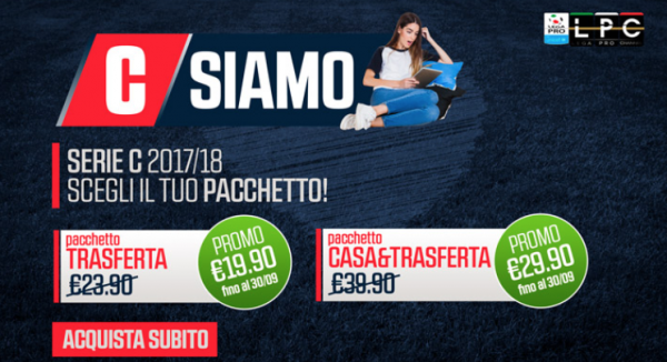 Serie C: Sportube presenta la sua offerta per la visione delle gare