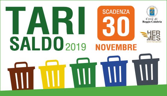 Tari: I chiarimenti del Comune sulle modalità di pagamento del saldo 2019
