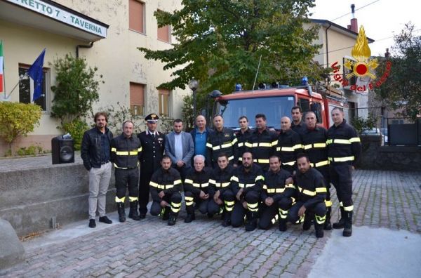 Vigili del Fuoco Catanzaro, consegna locali a Taverna
