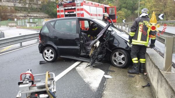 Vigili del Fuoco Catanzaro, incidente stradale