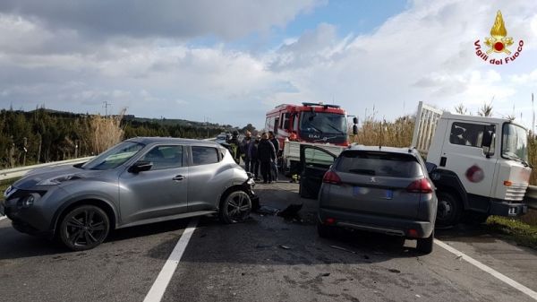 Vigili del Fuoco Catanzaro, incidente stradale