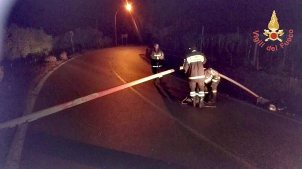 Vigili del Fuoco Catanzaro, interventi per condizioni meteo avverse