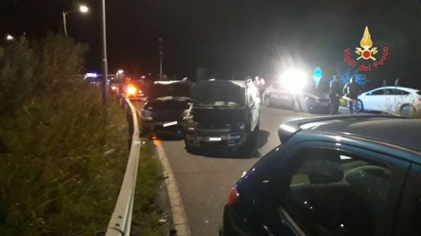 Vigili del Fuoco Catanzaro, intervento per incidente