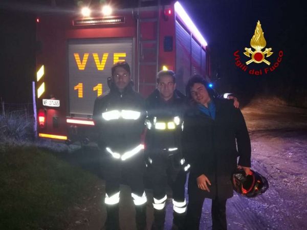 Vigili del Fuoco Cosenza, ritrovato diciottenne