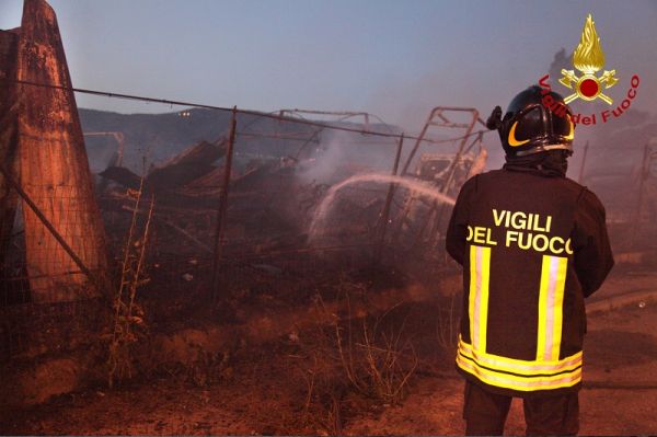 Vigili del Fuoco di Reggio Calabria, interventi ad Arghillà