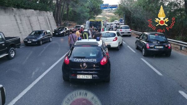 Vigili del Fuoco, incidente a Soverato