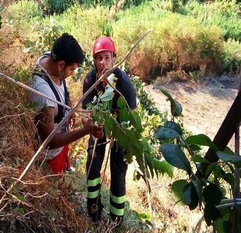 Vigili del Fuoco, salvato giovane caduto in dirupo